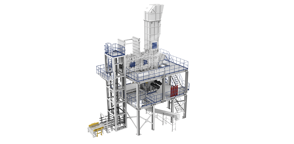 塔樓式封閉破碎系統(tǒng)