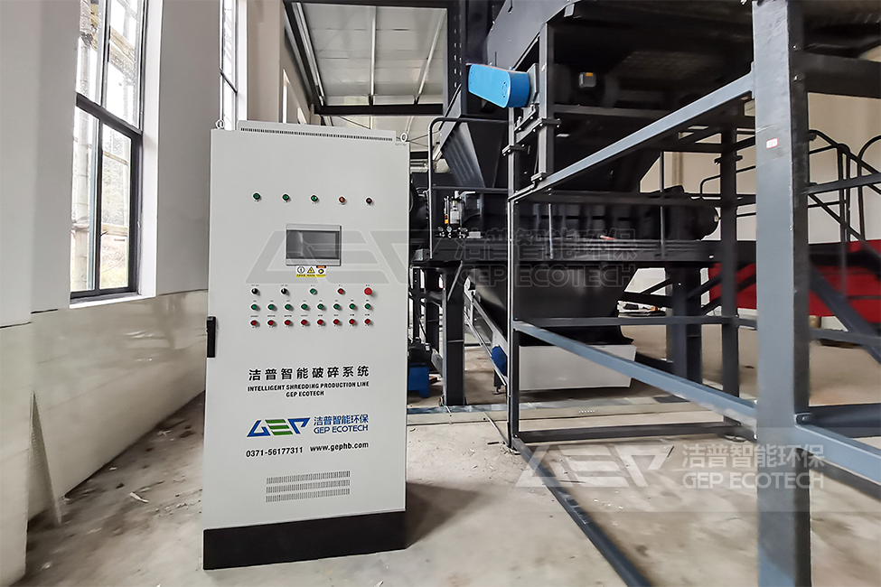 江西贛州大件垃圾破碎分選項(xiàng)目