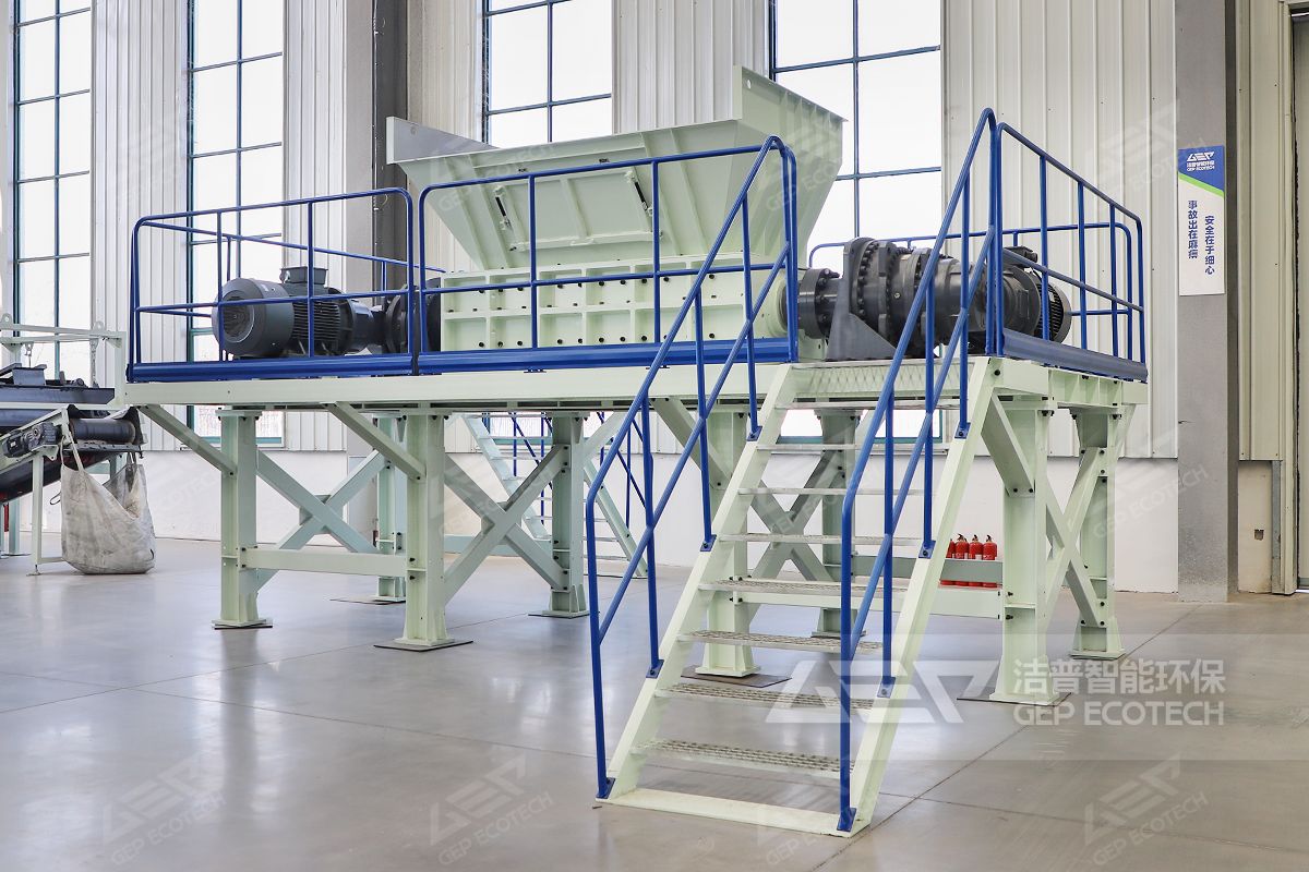 雙軸剪切式破碎機