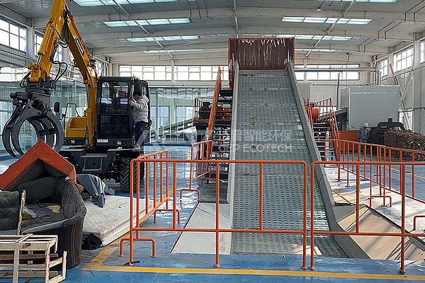 大件垃圾處置生產(chǎn)線