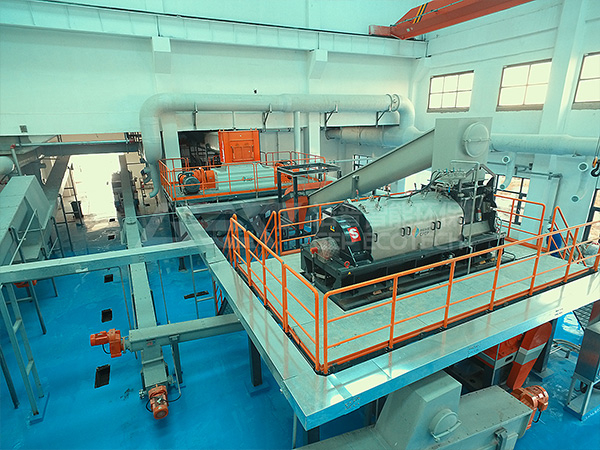 廚余垃圾破碎機(jī)系統(tǒng)，廚余垃圾處理工藝流程介紹