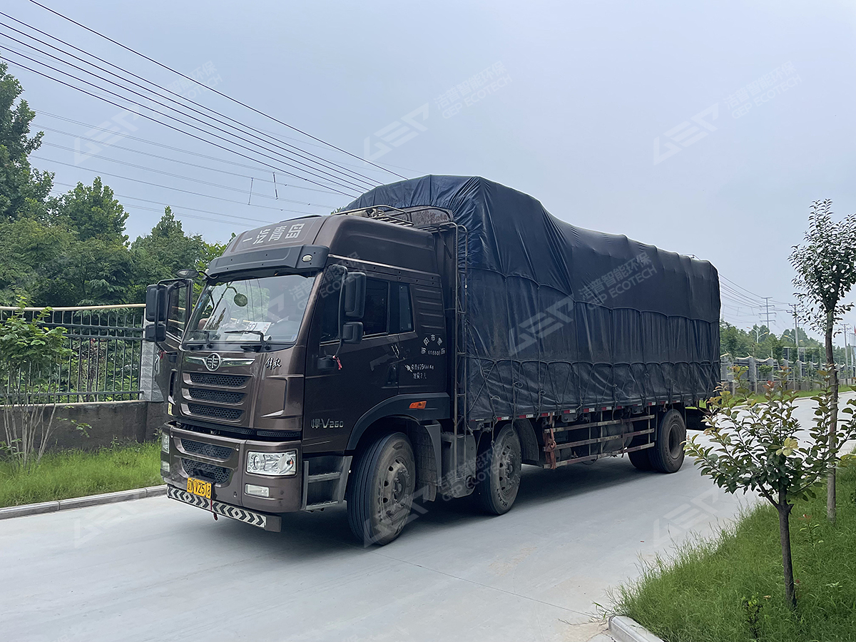 出發(fā)！潔普大件垃圾處置系統(tǒng)發(fā)往福建