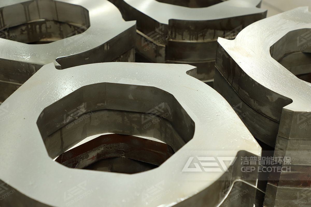 雙軸撕碎機動刀