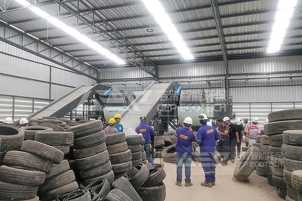 廢輪胎破碎生產(chǎn)線(xiàn)