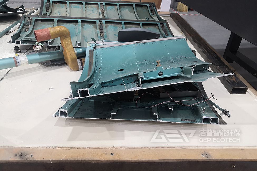 中東戰(zhàn)斗機(jī)易損件破碎處置項目