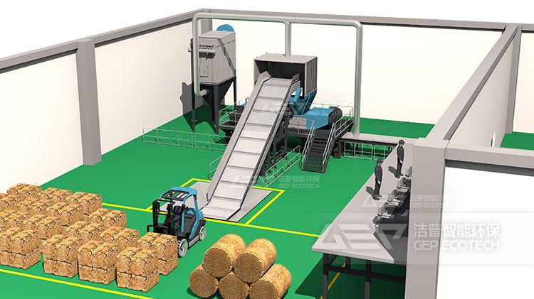 生物質(zhì)燃料預(yù)破碎系統(tǒng)