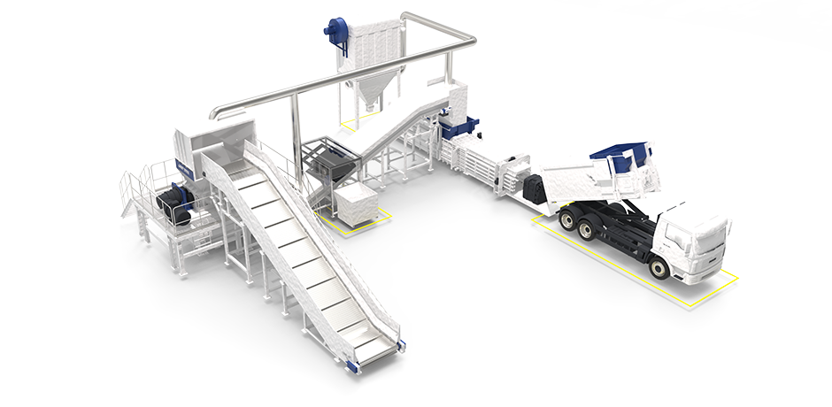 大件垃圾破碎減容