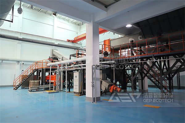 鄭州廚余垃圾處置現(xiàn)場