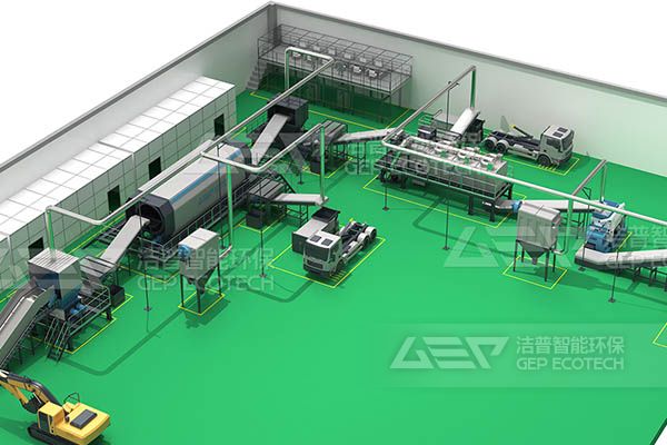 工業(yè)固廢處置生產(chǎn)線