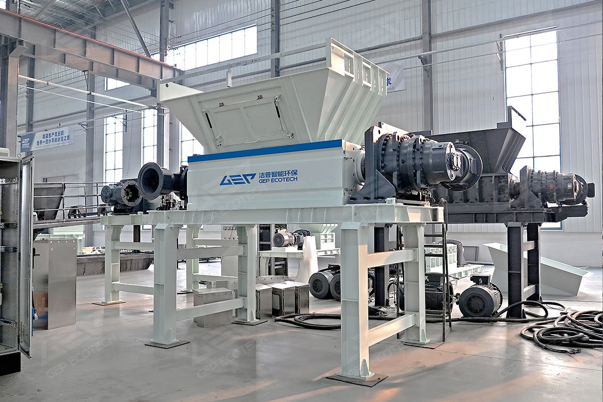 雙軸大件垃圾撕碎機(jī)