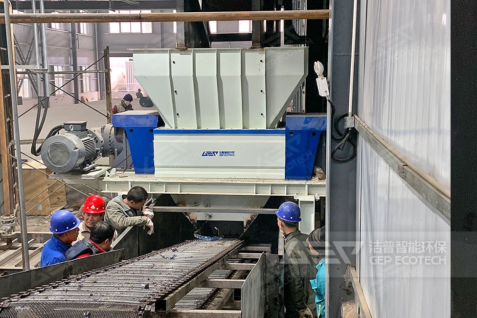 河南200L鐵皮油桶破碎處置項目