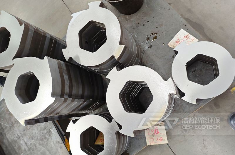 雙軸撕碎機刀具