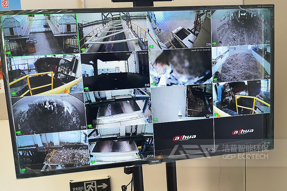 河北生活垃圾破碎分選系統(tǒng)項目