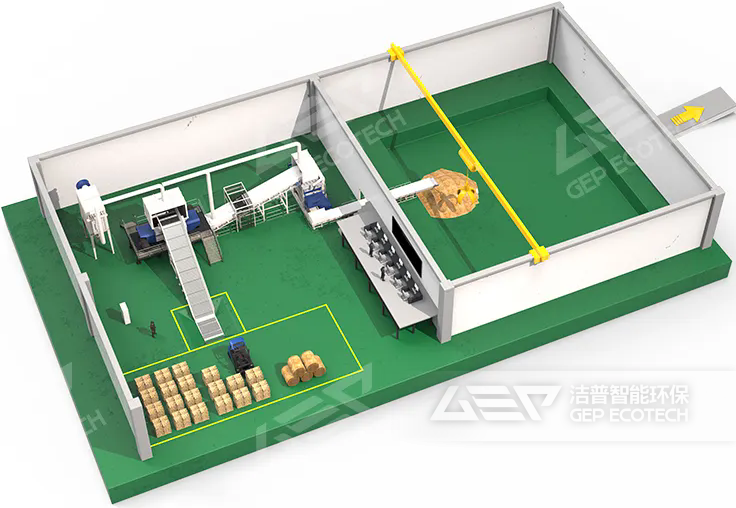 生物質替代燃料制備工藝