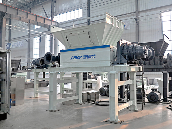 雙軸剪切式破碎機