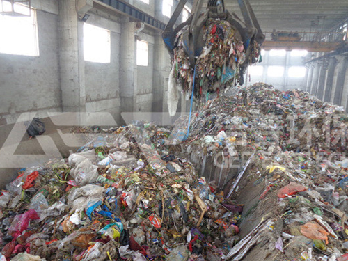 一噸生活垃圾破碎焚燒脫變320度電能