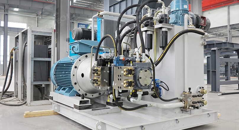 液壓馬達(dá)驅(qū)動(dòng)