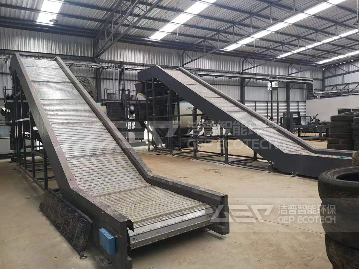 輪胎的破碎回收設(shè)備