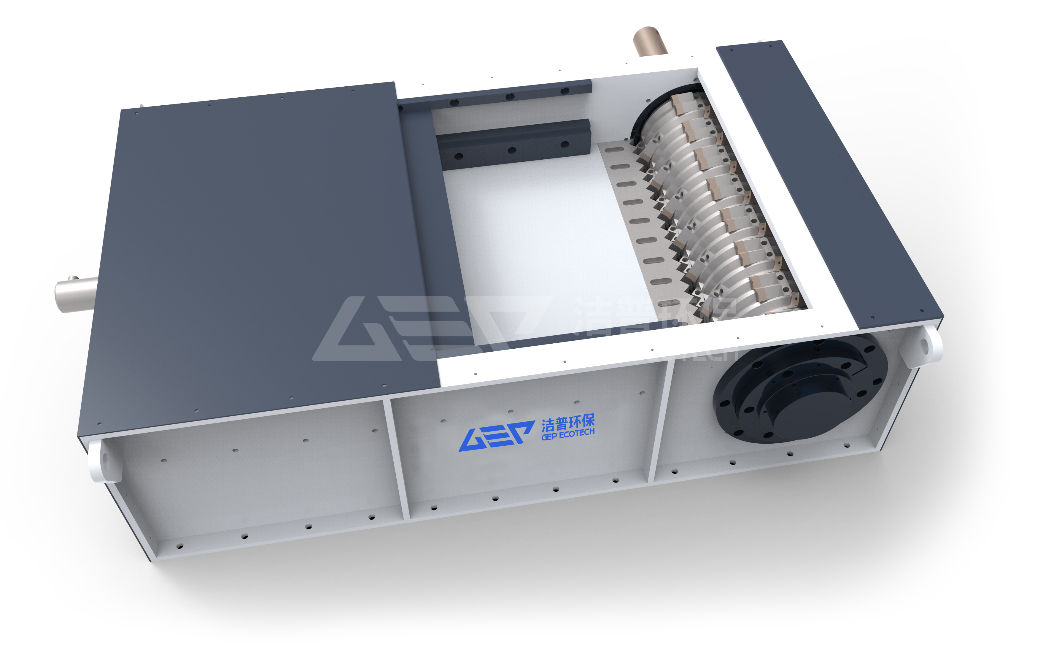 潔普單軸破碎機(jī)