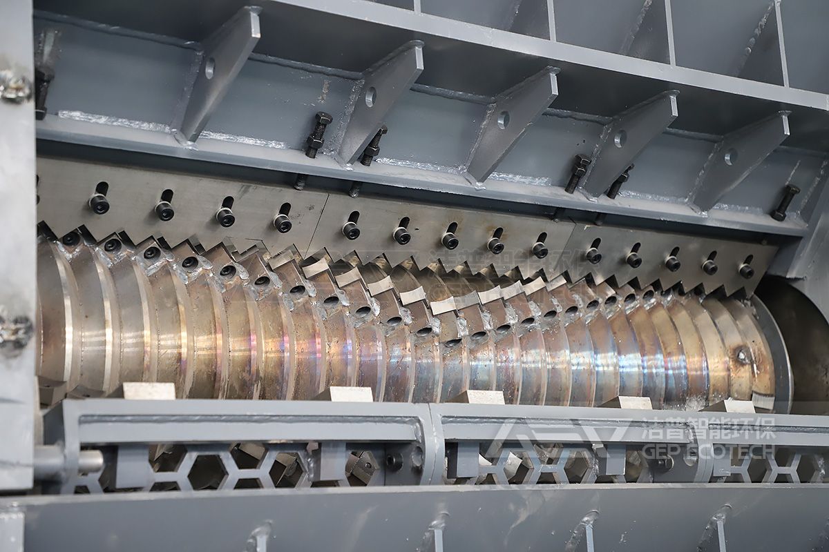 單轉(zhuǎn)子撕碎機