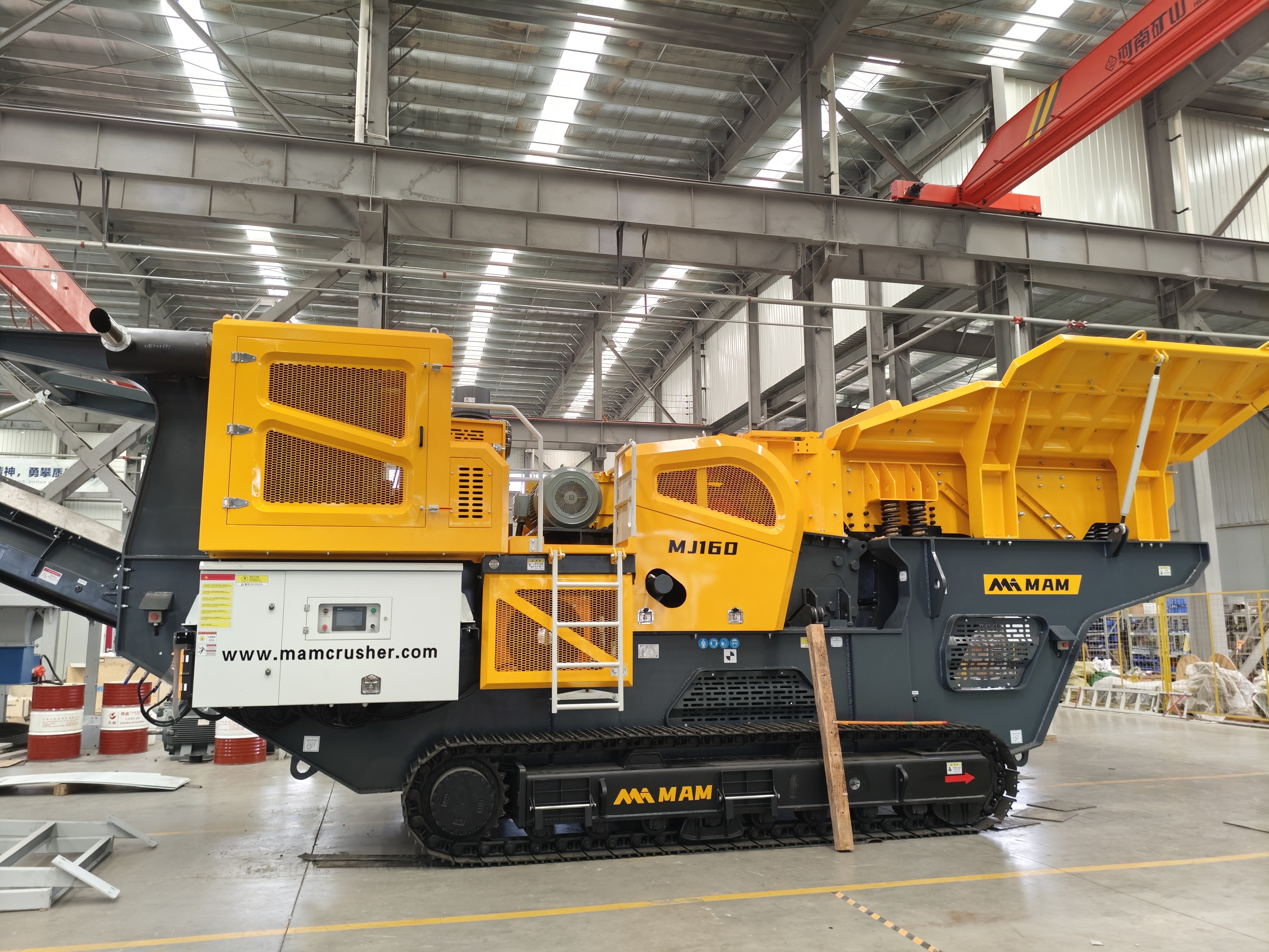 移動建筑垃圾破碎機