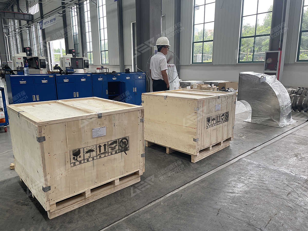 發(fā)貨忙！潔普智能大件垃圾處置系統(tǒng)發(fā)往江蘇