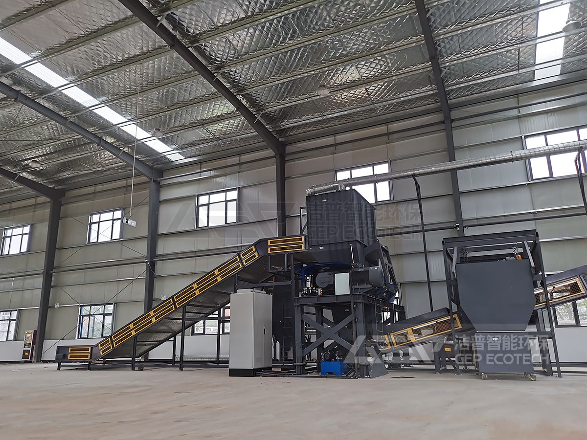 江西大件垃圾處理現(xiàn)場(chǎng)