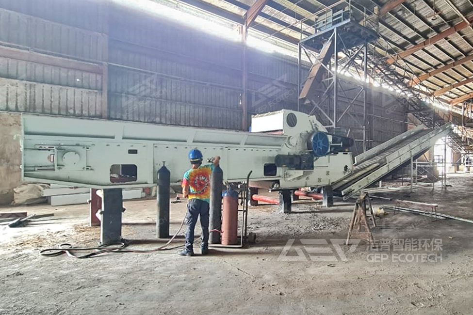 東南亞生物質(zhì)電站破碎項(xiàng)目