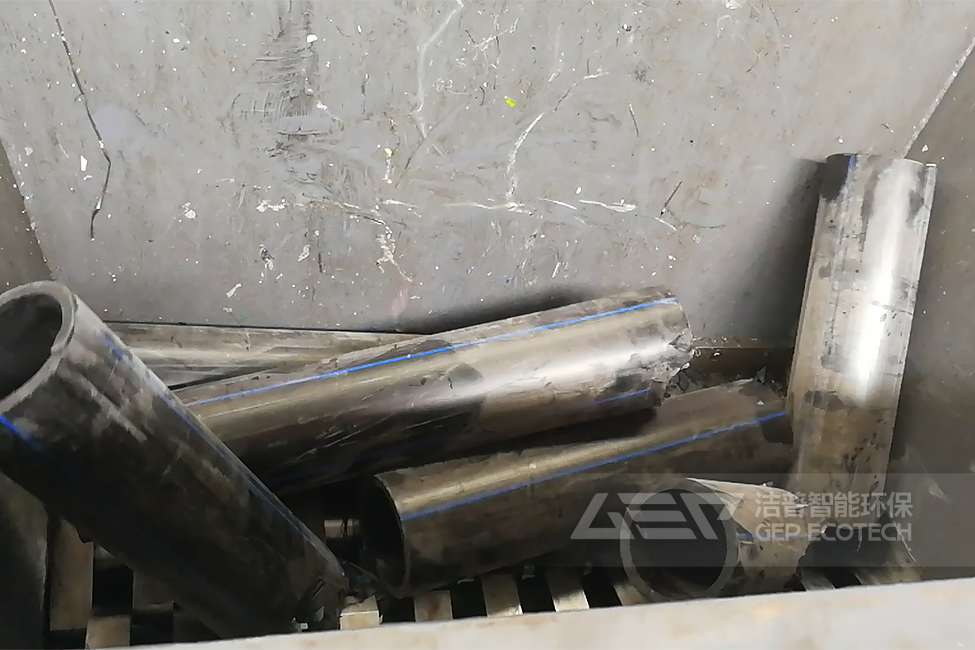 寧夏HDPE管道破碎生產(chǎn)線項目