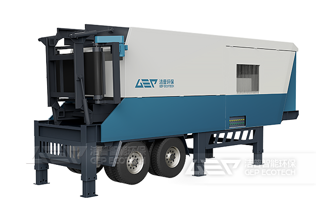 GPW輪胎固廢移動破碎站