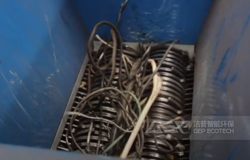 電線電纜破碎機(jī)雙軸