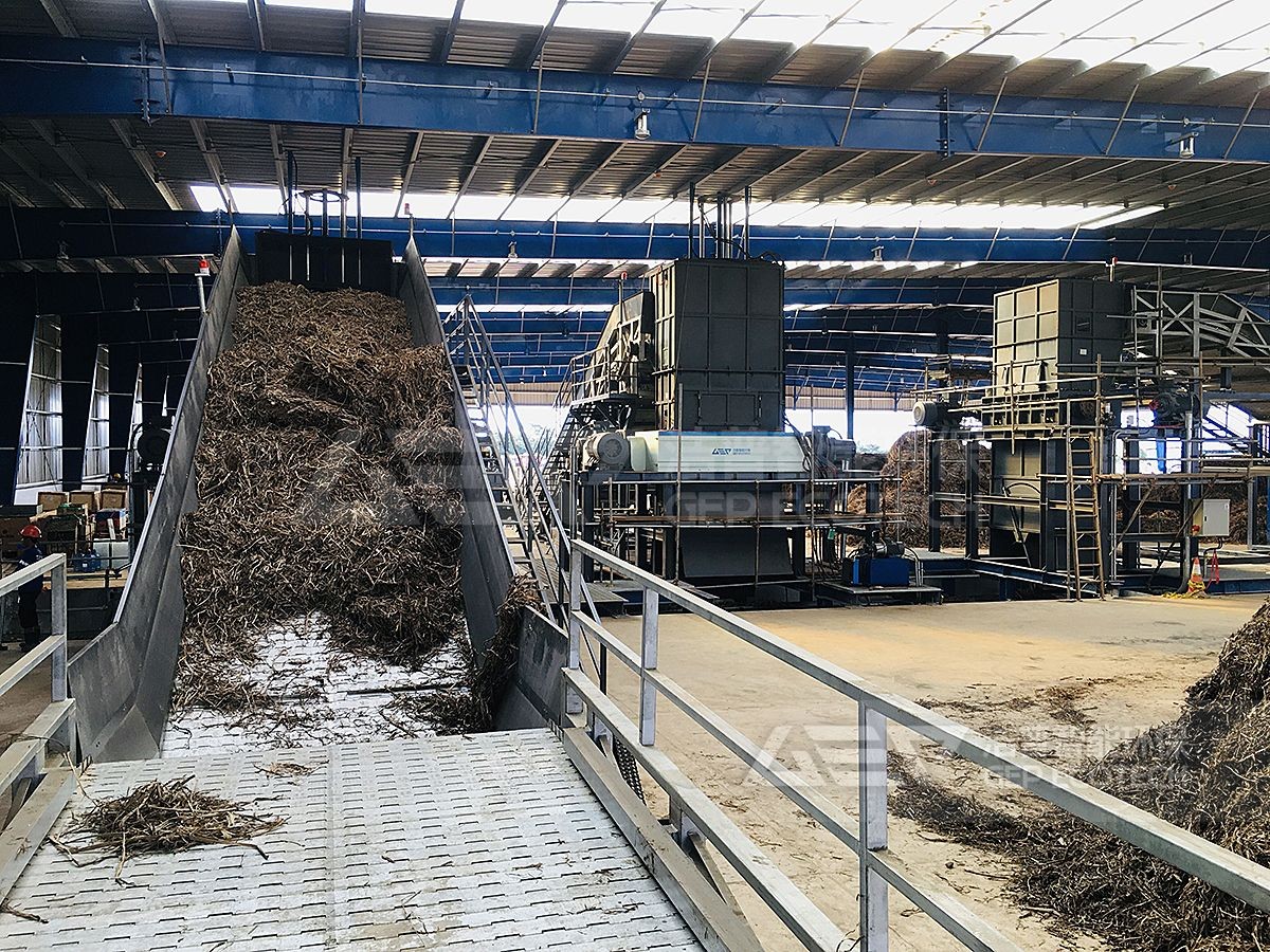 雙軸生物質(zhì)撕碎機