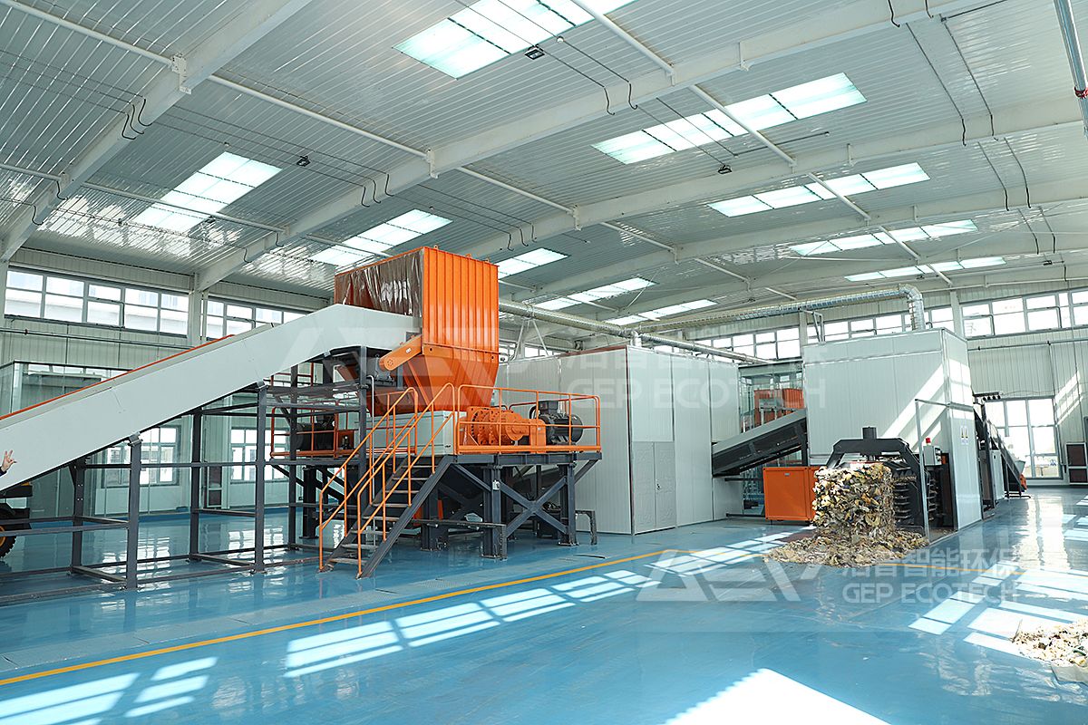 大件垃圾破碎線