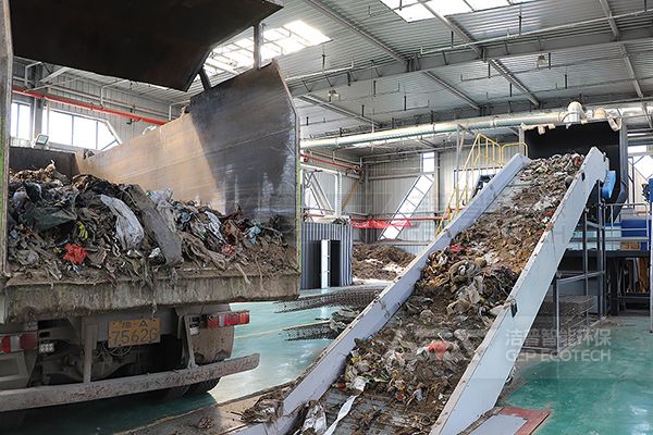 陳腐垃圾處理生產(chǎn)線