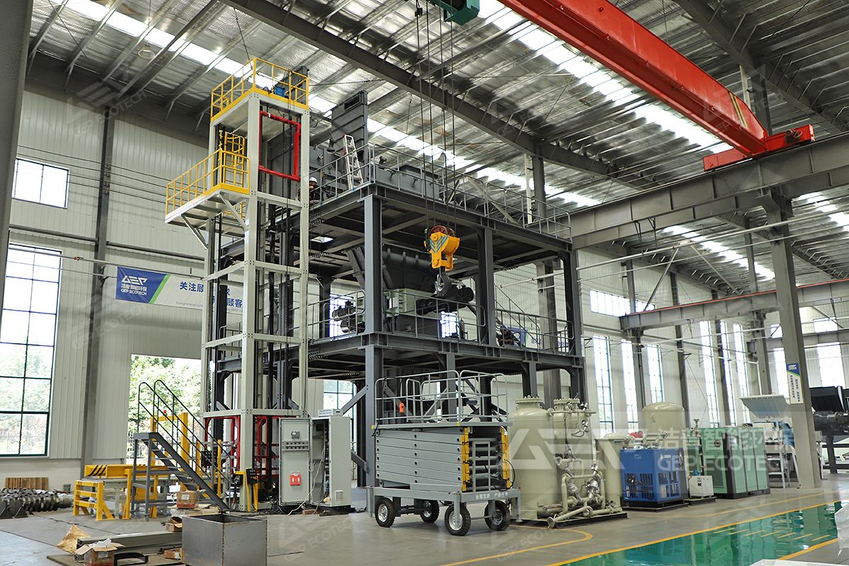 智能樓式危廢破碎系統(tǒng)