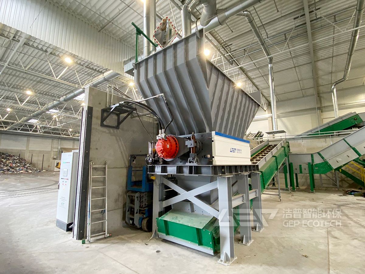 歐洲生活垃圾破碎分選項(xiàng)目