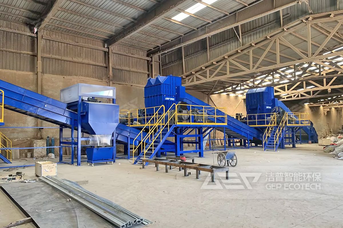 三級雙軸破碎系統(tǒng)