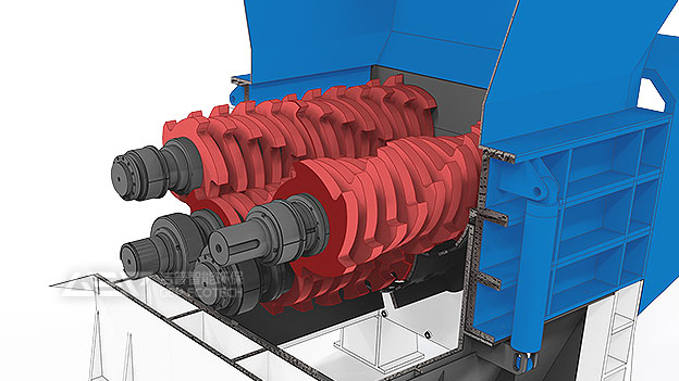 四軸撕碎機(jī)