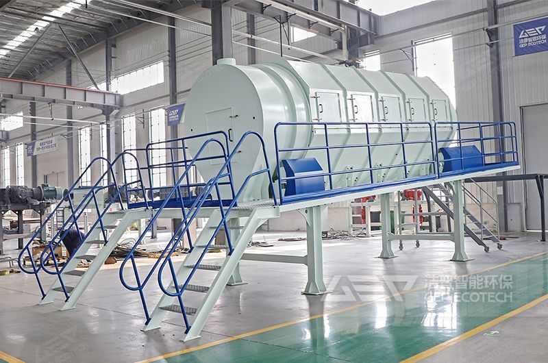 電廠用垃圾篩分無軸滾筒篩