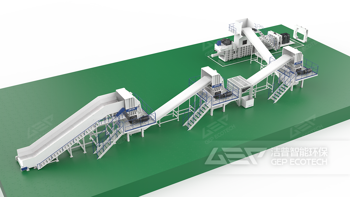 三級(jí)廢紡破碎線(xiàn)