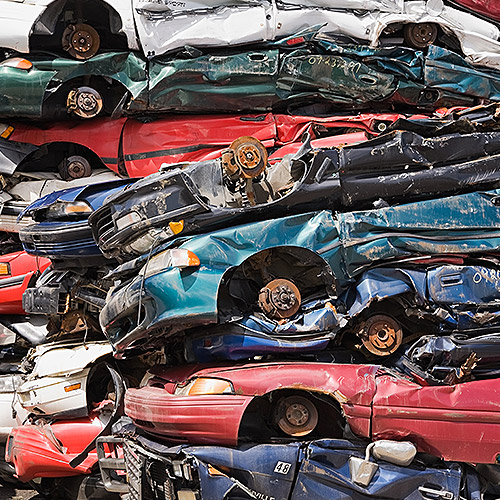 報(bào)廢汽車及零部件破碎