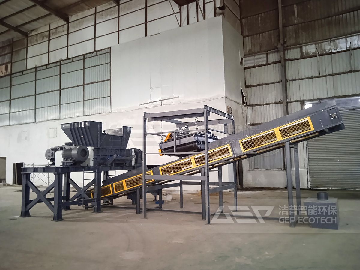 江西南昌大件垃圾處置產(chǎn)線