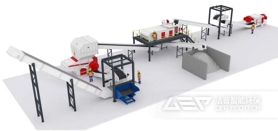 AFR二級破碎生產(chǎn)線