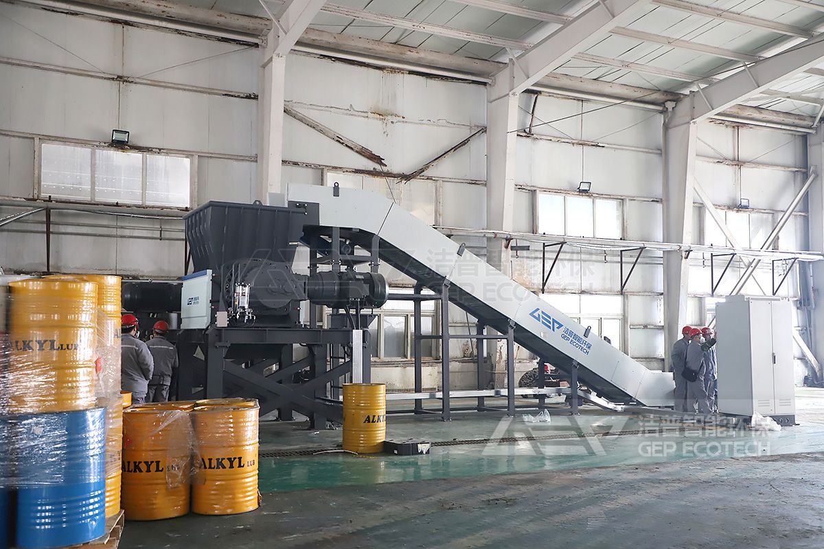 油桶、油漆桶資源化生產(chǎn)線