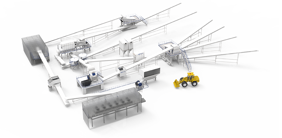 固定式建筑垃圾資源化