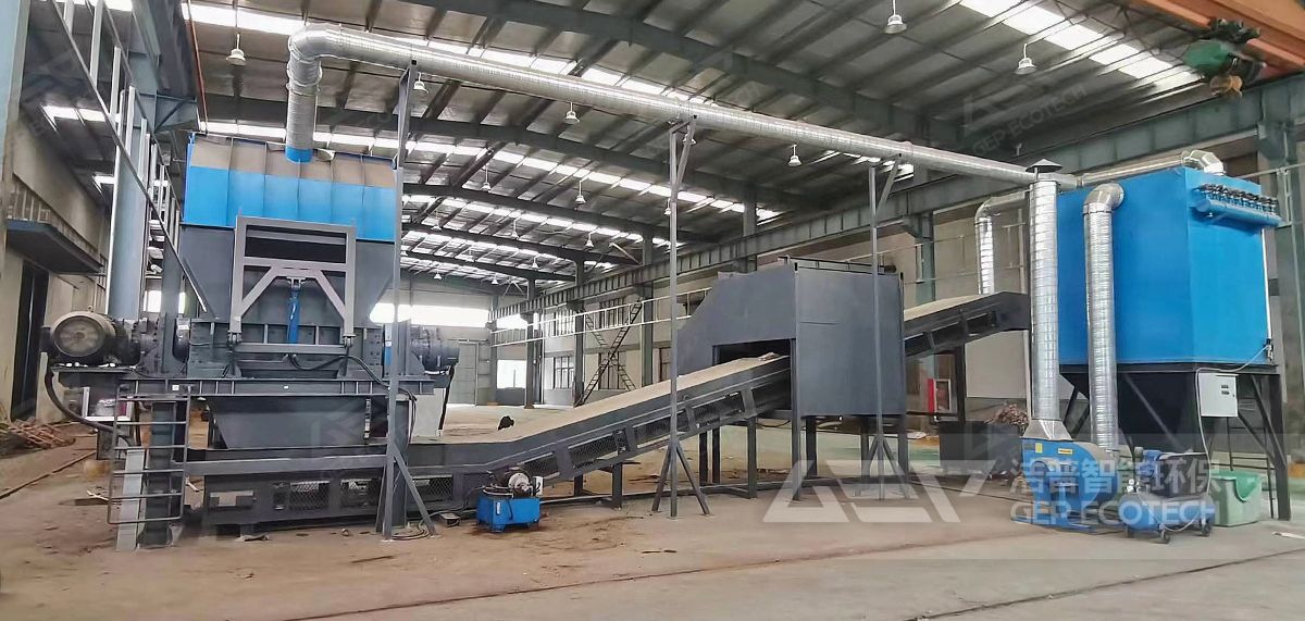 江蘇省大件垃圾處理現(xiàn)場