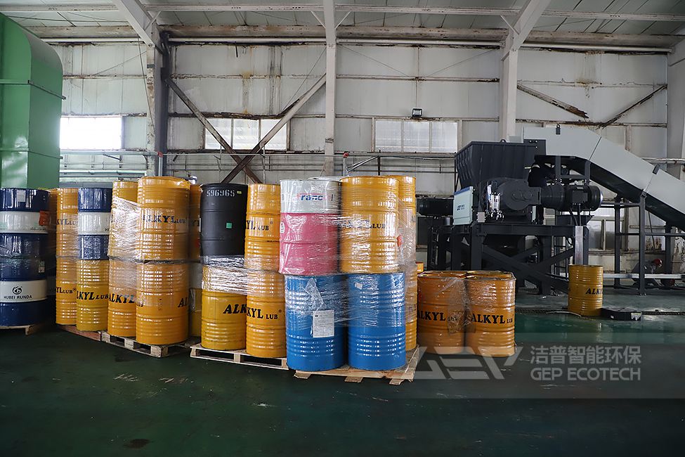 河南危廢鐵桶破碎處置項目