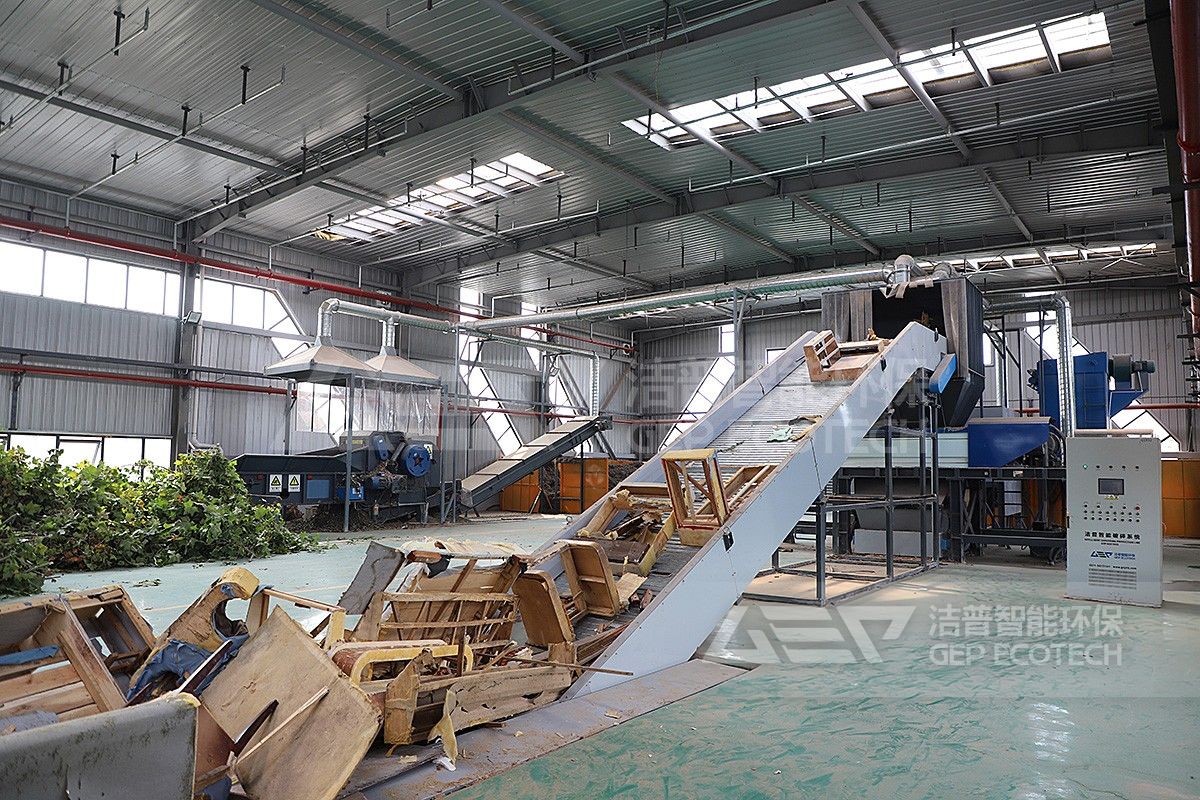 鄭州管城大件垃圾處置線