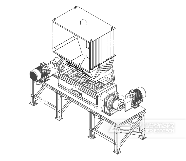 雙軸撕碎機(jī)