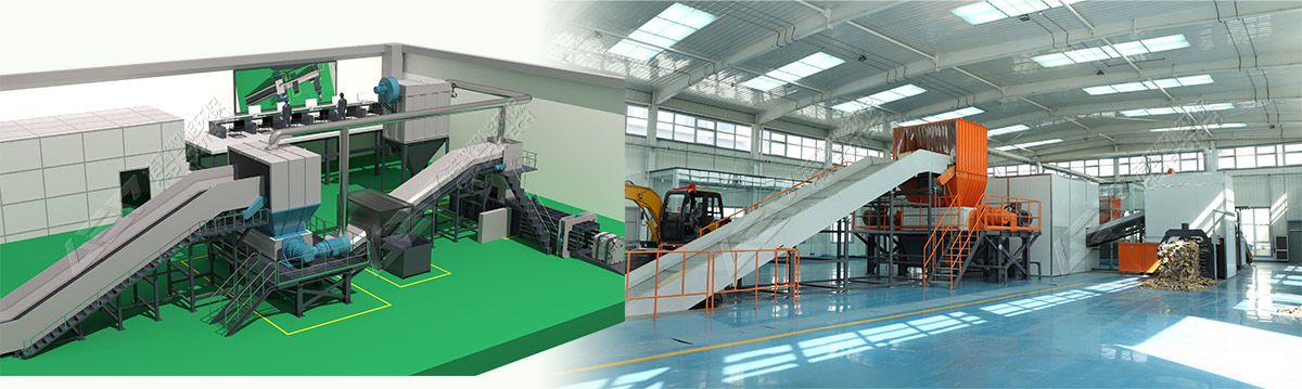 大件垃圾處理產(chǎn)線工藝